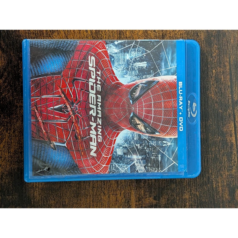 The‎ Amazing Spider-Man Blu Ray + DVD 2 Discs Marvel Movie Andrew Garfield